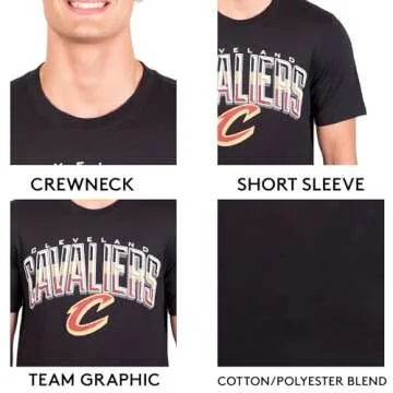 Ultra Game NBA Men's Soft Supreme T-Shirt for Fans