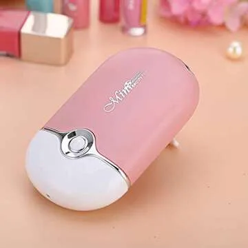 Tongping USB Mini Fan Air Conditioning Blower for Eyelash Extension(Pink)