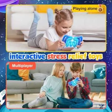 Squishy Sensory Toys for Kids - Sensory Toys for Kids with Autism Special Needs, Sensory Fidget Toys with Filled Goo Glitter for Calming Down Classroom - Easter Basket Stuffers for Kids