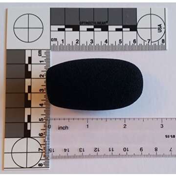 Compete Audio CA555 Large Microphone Windscreens - Ultimate 2-Pack Foam Covers