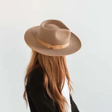 Stylish Gigi Pip Monroe Rancher Fedora Hat for Women