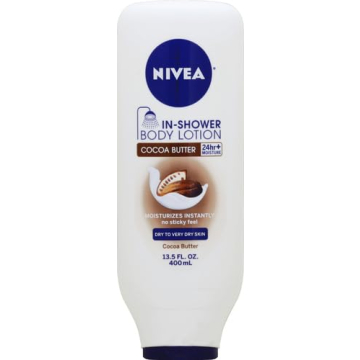 NIVEA Cocoa Butter In Shower Lotion for Deep Hydration