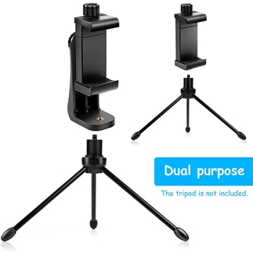 Vastar Smartphone Tripod Holder Adapter for All Phones