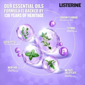 Listerine Total Care Anticavity Fluoride Mouthwash Fresh Mint