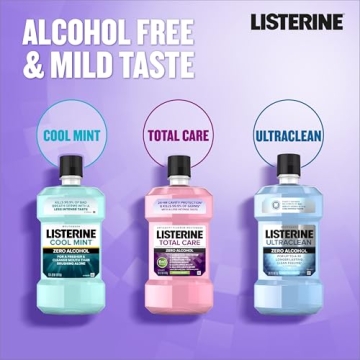 Listerine Total Care Anticavity Fluoride Mouthwash Fresh Mint