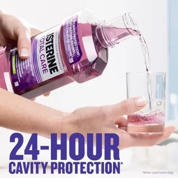 Listerine Total Care Anticavity Fluoride Mouthwash Fresh Mint