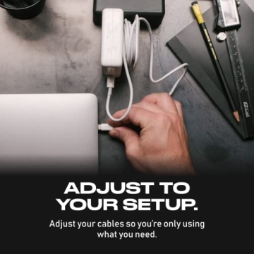 Fuse Reel Side Kick Collapsible Charger Organizer MacBook PC