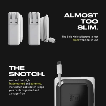 Fuse Reel Side Kick Collapsible Charger Organizer MacBook PC