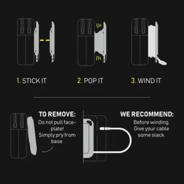 Fuse Reel Side Kick Collapsible Charger Organizer MacBook PC