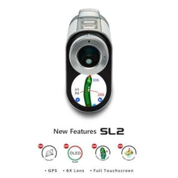 Voice Caddie SL2 Golf GPS Laser Rangefinder for Precise Gameplay