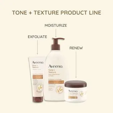 Aveeno Tone + Texture Daily Renewing Body Lotion 18 Fl Oz