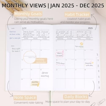 Stylish 2025 Planner for Productivity and Organization