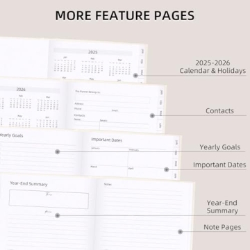 Stylish 2025 Planner for Productivity and Organization
