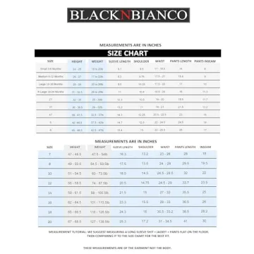 Elegant Black n Bianco Boys Tuxedo Suit for Ages 5-10