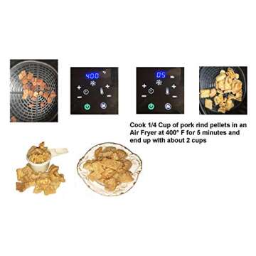 Julia's Pantry Pork Rinds 2.5 Pounds Value Bag ZERO CARBS - Atkins, Keto, Paleo and Diabetic Diet Friendly