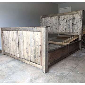 Eco-Friendly PINED Aging Stain for Rustic Wood Look