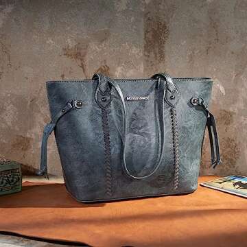 Montana West Tote Bags for Women Top Handle Satchel Purses and Handbags Ladies Shoulder Bags,MWC-G097-JN