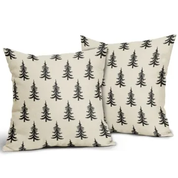 Stylish Christmas Tree Pillow Covers for Holiday Decor