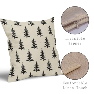 Stylish Christmas Tree Pillow Covers for Holiday Decor