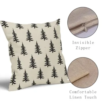 Stylish Christmas Tree Pillow Covers for Holiday Decor