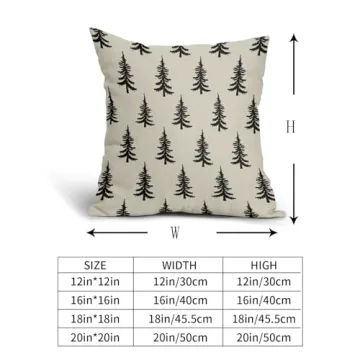 Stylish Christmas Tree Pillow Covers for Holiday Decor