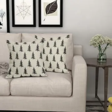 Stylish Christmas Tree Pillow Covers for Holiday Decor