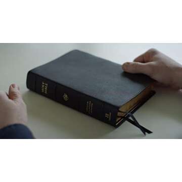 Luxury ESV Preaching Bible in Goatskin, Verse-by-Verse Edition
