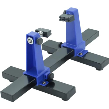 DEVMO Circuit Board Holder for PCB Soldering and Assembly, 360° Rotation with Adjustable Clamp Feat...