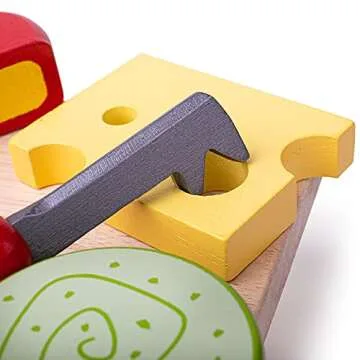 Bigjigs Cheese Board Set for Creative Imaginative Play