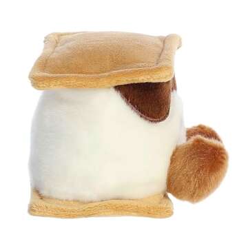 Aurora® Adorable Palm Pals™ Toastee S'More™ Stuffed Animal - Pocket-Sized Play - Collectable Fun - Brown 5 Inches