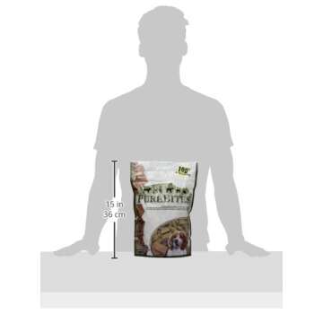 PureBites Beef Freeze Dried Dog Treats, 1 Ingredient, Made in USA, 16.6oz