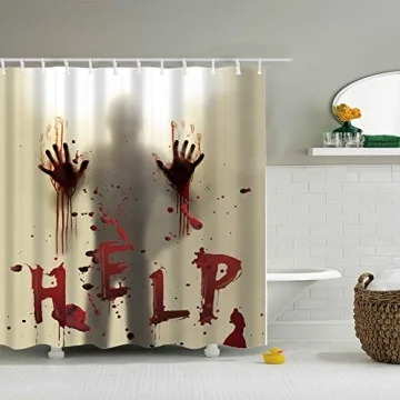 Spooky CHICHIC Halloween Shower Curtain - Perfect for Parties!