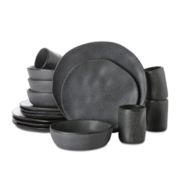 Stone by Mercer Project Unique Dinnerware Set 16-Piece
