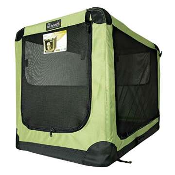 Noz2Noz Soft-Krater Indoor and Outdoor Crate for Pets, 36-Inch