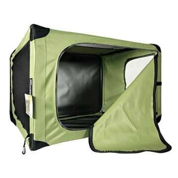 Noz2Noz Soft-Krater Indoor and Outdoor Crate for Pets, 36-Inch