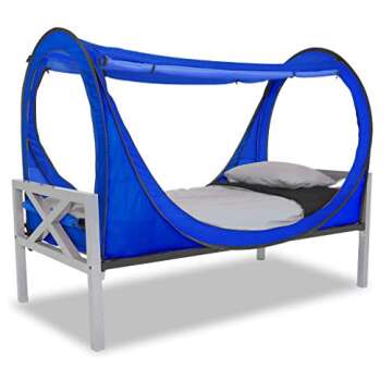 Privacy Pop Eclipse Bed Tent - Twin/Blue