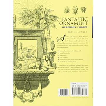 Fantastic Ornament: 110 Designs and Motifs (Dover Pictorial Archive)