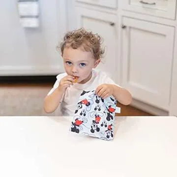 Bumkins Disney Reusable Snack Bags for Eco-Friendly Lunches