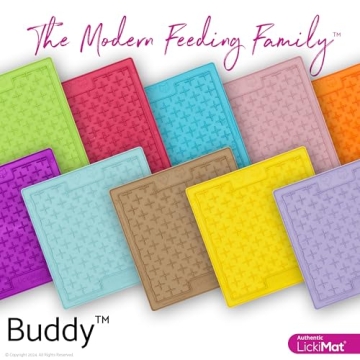 LickiMat Classic Buddy Lick Mat: Slow Feeder for Dogs