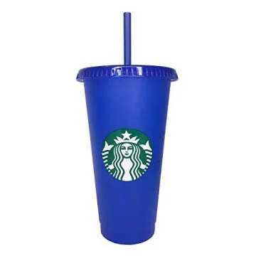 STARBUCKS 5 x 680ml Reusable Summer Colour Changing Cups