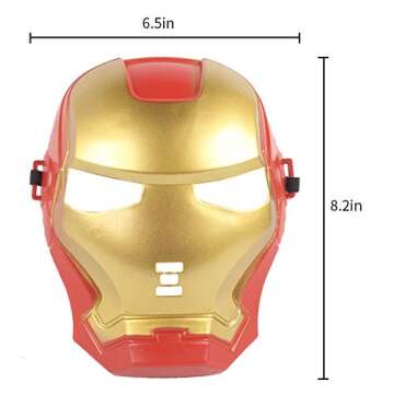 Avazera Superhero mask for Kids，Superhero Costumes Children's Birthday Parties, Superhero Toys Gif...