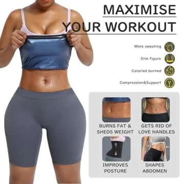 LELTLIMH Waist Trimmer for Women, Waist Trainer Sauna Belt, Neoprene-free Waist Cincher,Sauna Slimming Belt Suit Workout SM Black