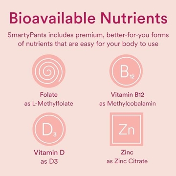 Optimized SmartyPants Women’s Gummies with Executive Nutrients + Omega 3