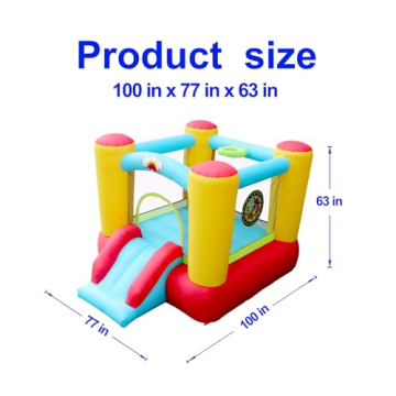 WELLFUNTIME Bounce House for Kids - Fun & Safe Jumping Castle