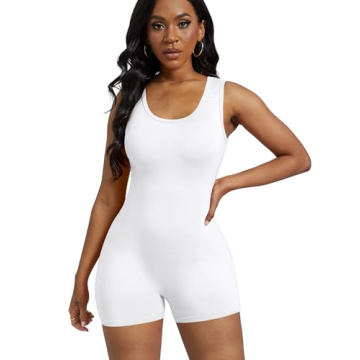 Alaroo Casual White Bodysuit for Women - Stylish & Comfy