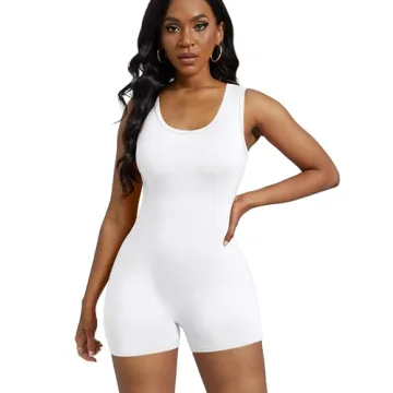 Alaroo Casual White Bodysuit for Women - Stylish & Comfy