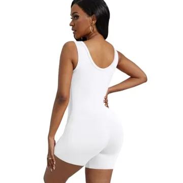Alaroo Casual White Bodysuit for Women - Stylish & Comfy