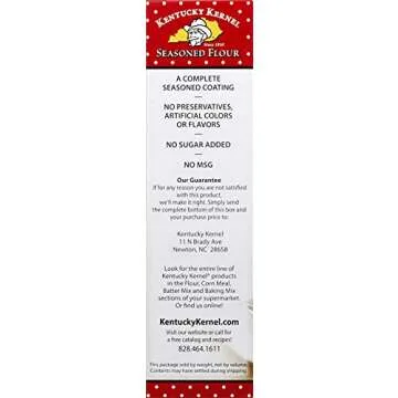 Kentucky Kernel Seasoned Flour, 22 Ounce (Pack of 6)