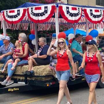4th of July Decorations: USA Banner, Outdoor Bunting