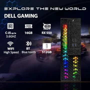 Dell RGB Gaming Desktop - Intel i5, 16GB RAM, SSD